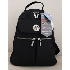 Baggallini Women's O/S Black Naples Convertible Sling Bag Backpack